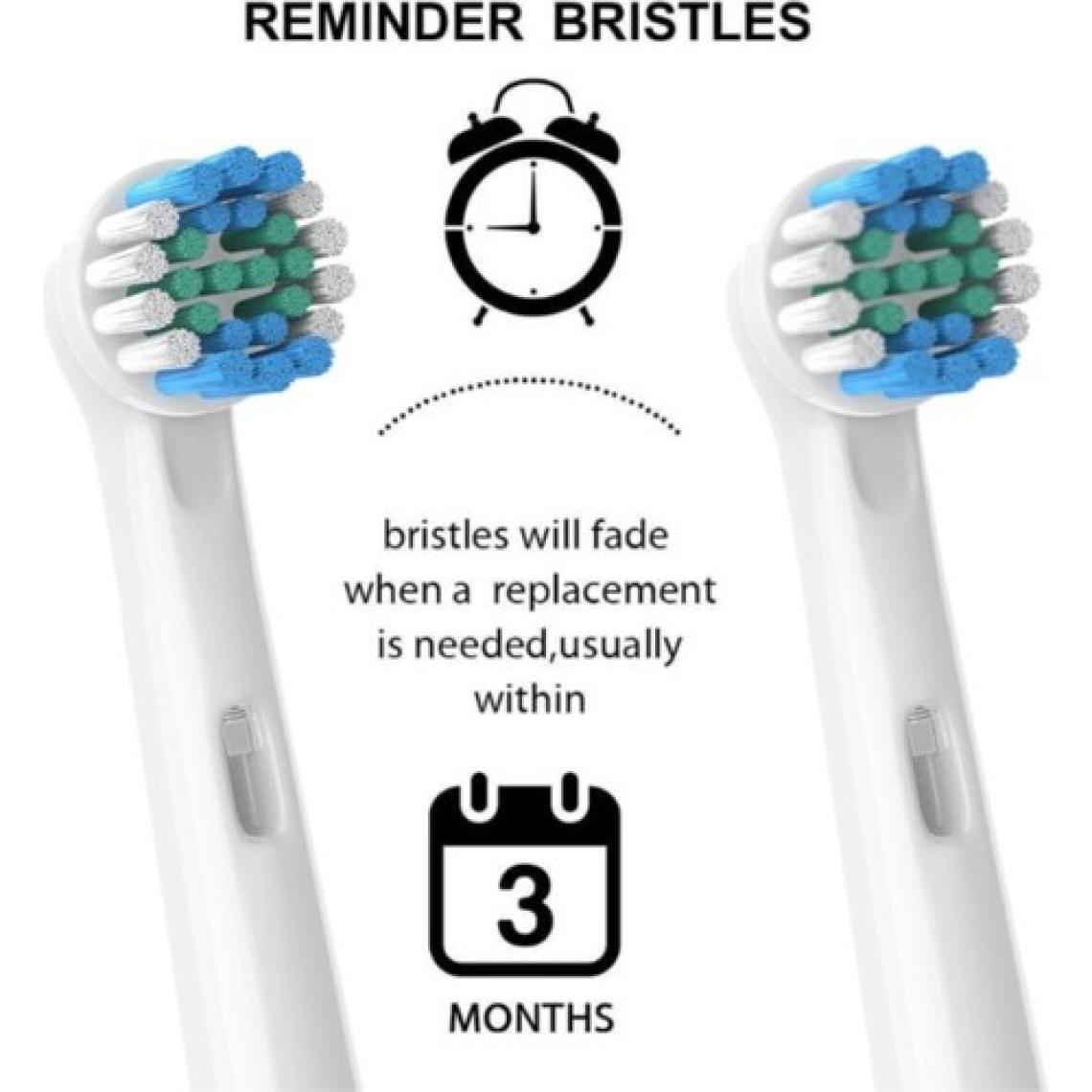 Lovyco 3D White 8’li Oral-B Uyumlu Dış Fırçası Yedek Başlığı