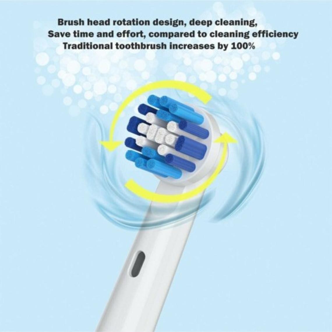 Lovyco 3D White 8’li Oral-B Uyumlu Dış Fırçası Yedek Başlığı
