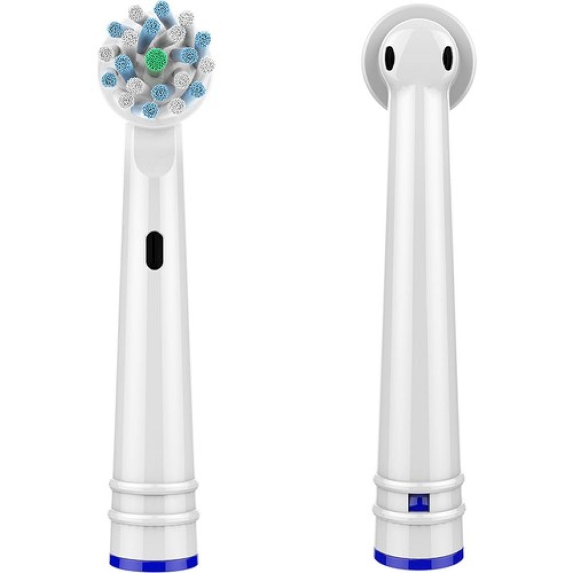 Kyver Cross Action 4’lü Oral-B Uyumlu Dış Fırçası Yedek Başlığı