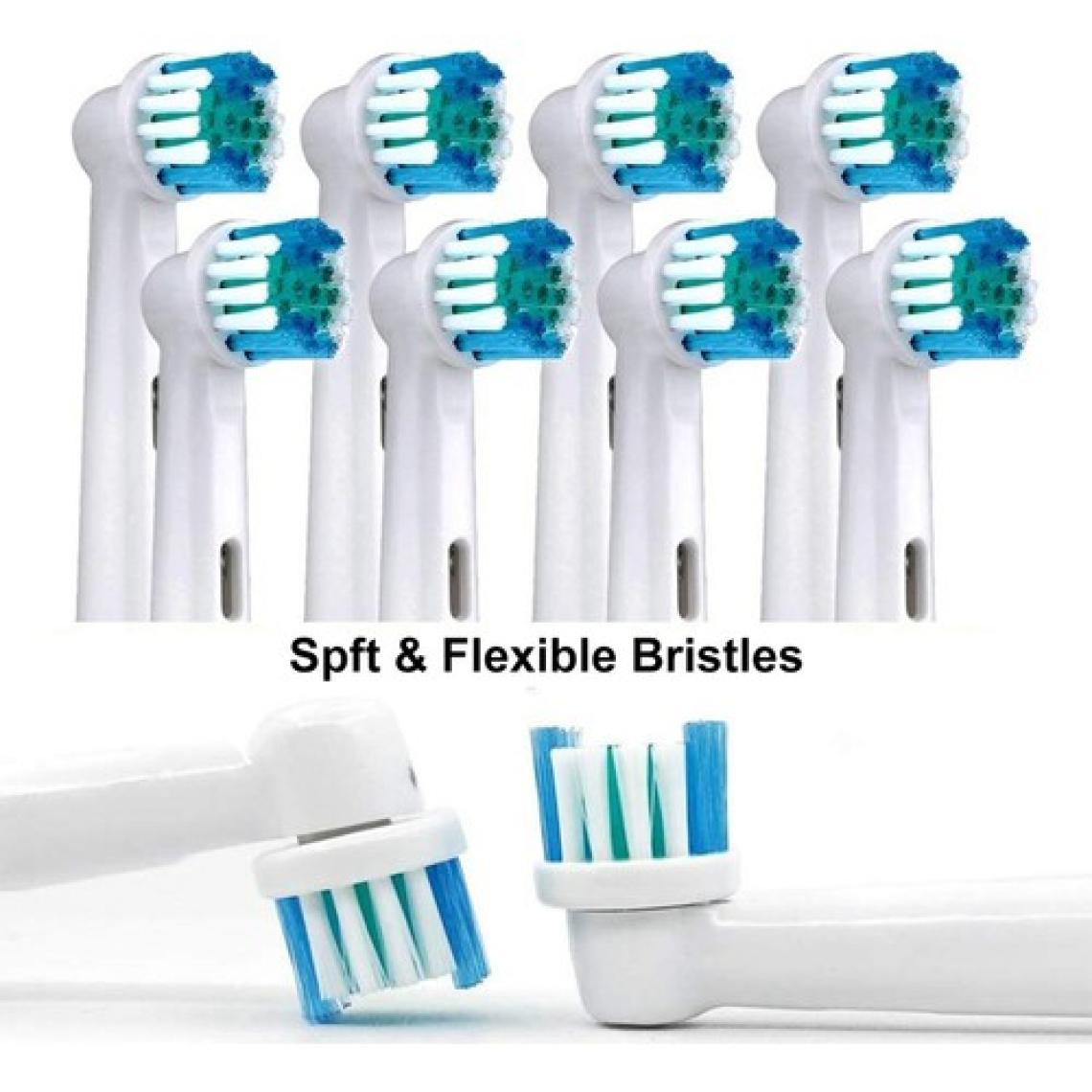 Buyfun 4'lü Elektrikli Diş Fırçası Kafası ile Uyumlu Oral