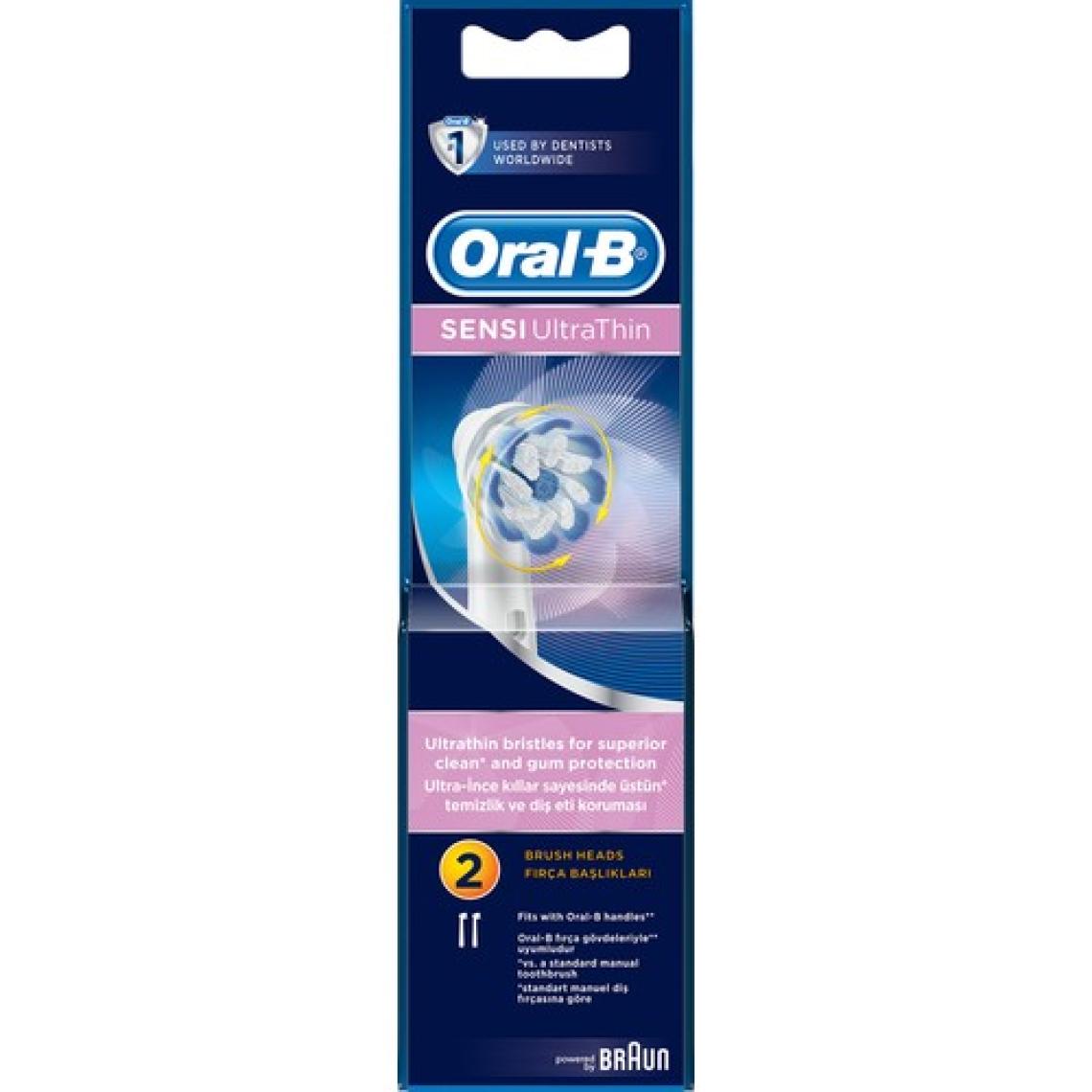 Oral-B Sensitive Ultra Thin 2'li Diş Fırçası Yedek Başlığı EB60