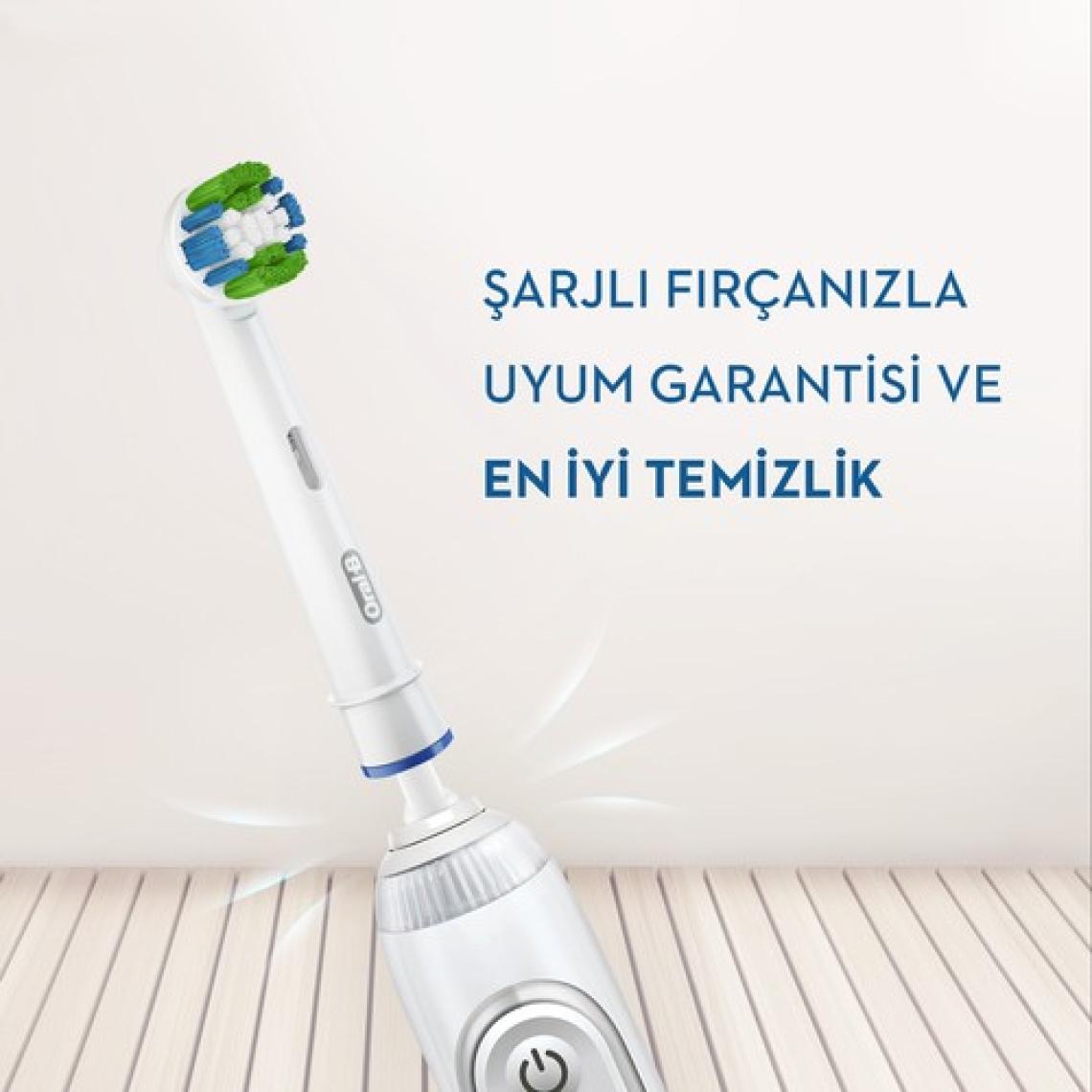 Oral-B Şarjlı Diş Fırçası Yedek Başlığı Precision Clean 2'li