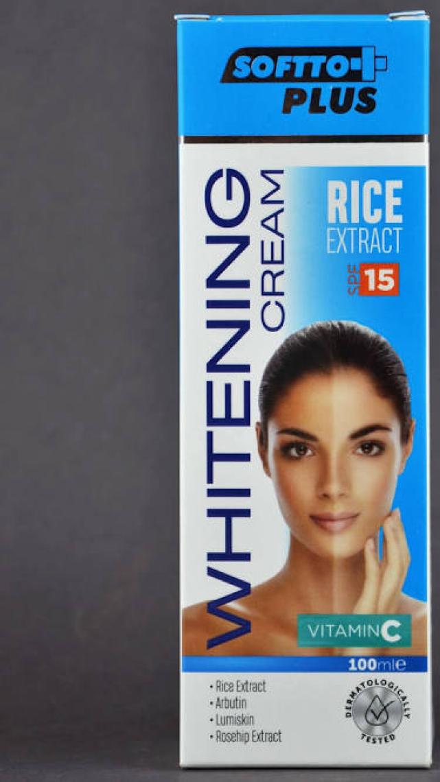Softto Plus Pirinç Özlü Cilt Beyazlatıcı Krem