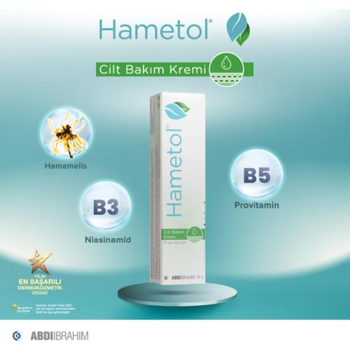 Hametol Cilt Bakım Kremi 30 GR - Abdi İbrahim