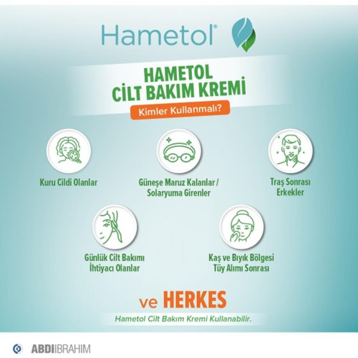 Hametol Cilt Bakım Kremi 30 GR - Abdi İbrahim