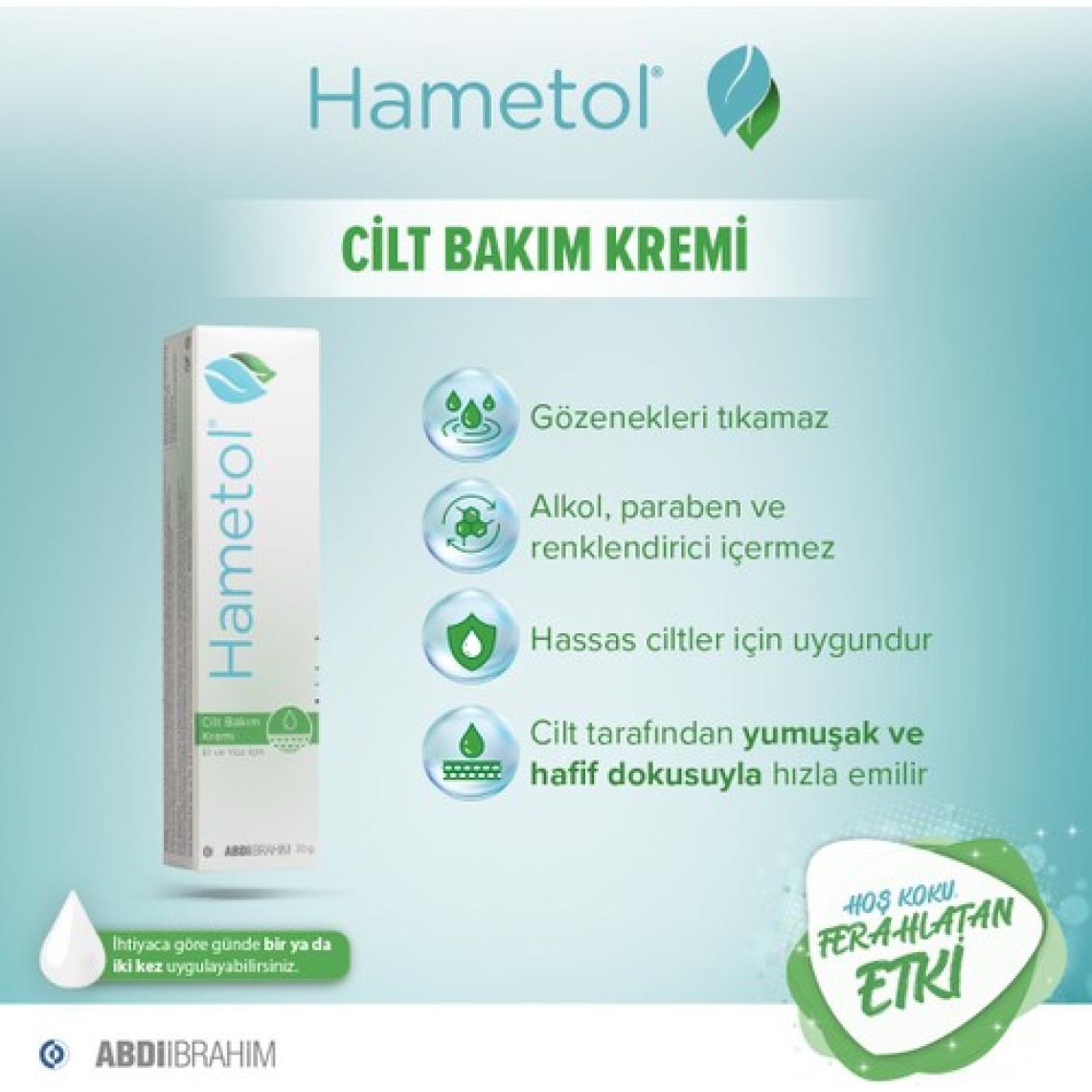Hametol Cilt Bakım Kremi 30 GR - Abdi İbrahim