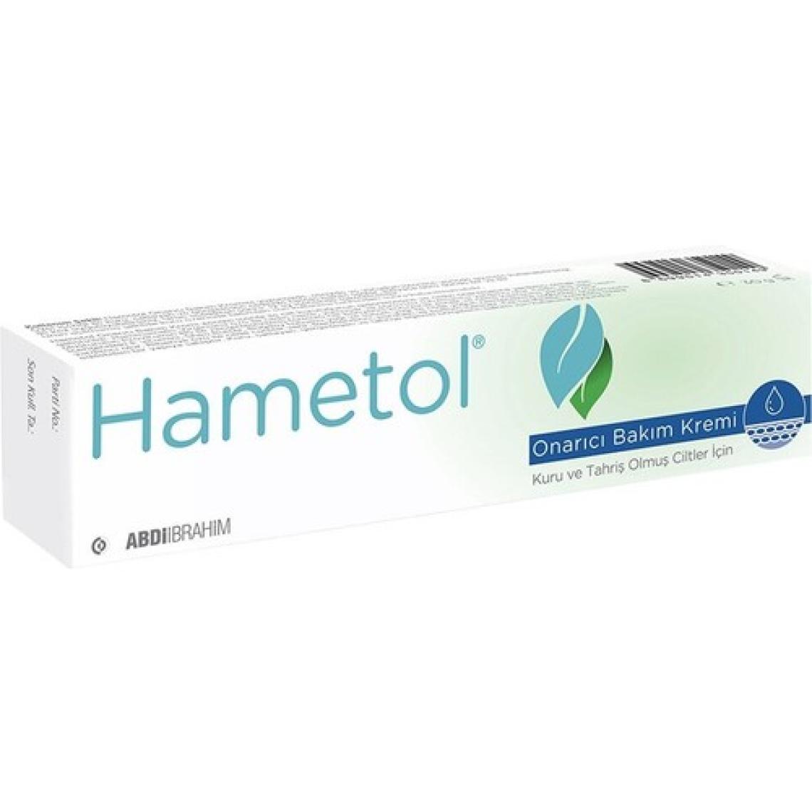 Hametol Onarıcı Bakım Kremi - Cilt Kuruluğunu Giderir, Hassas Ciltler İçin Uygundur, Paraben İçermez, 30 gr