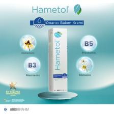 Hametol Onarıcı Bakım Kremi - Cilt Kuruluğunu Giderir, Hassas Ciltler İçin Uygundur, Paraben İçermez, 30 gr