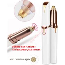 Kalem Tipi Taşınabilir İnce Uçlu Yüz Için Tüy Alıcı Kaş Bıyık Epilasyon Aleti