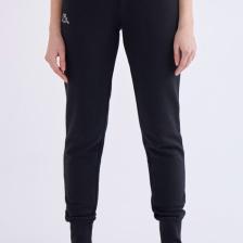 Logo Theek Slim Kadın Siyah Slim Fit Eşofman Altı