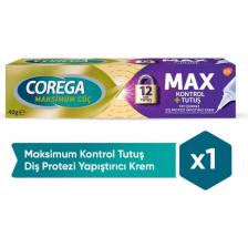 Corega Maksimum Kontrol Protez Yapıştırıcı Krem 40gr