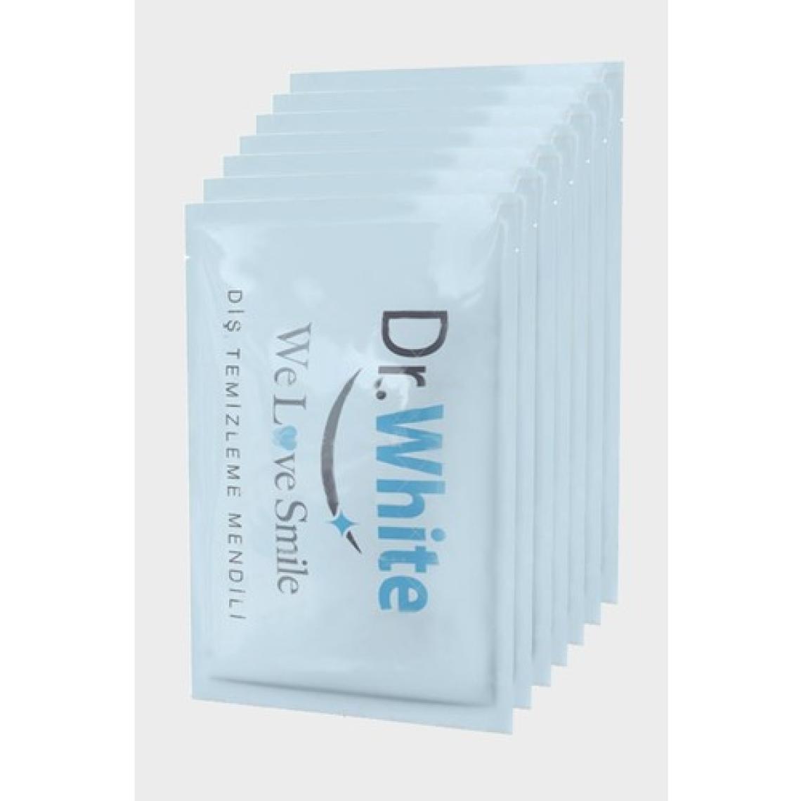 Dr. White Tek Kullanımlık Nane Aromalı Diş Temizleme Mendili 7 Adet