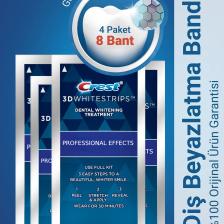 Crest 3D White Professional Effects Diş Beyazlatma Bantları - 8 Bant - 4 Paket