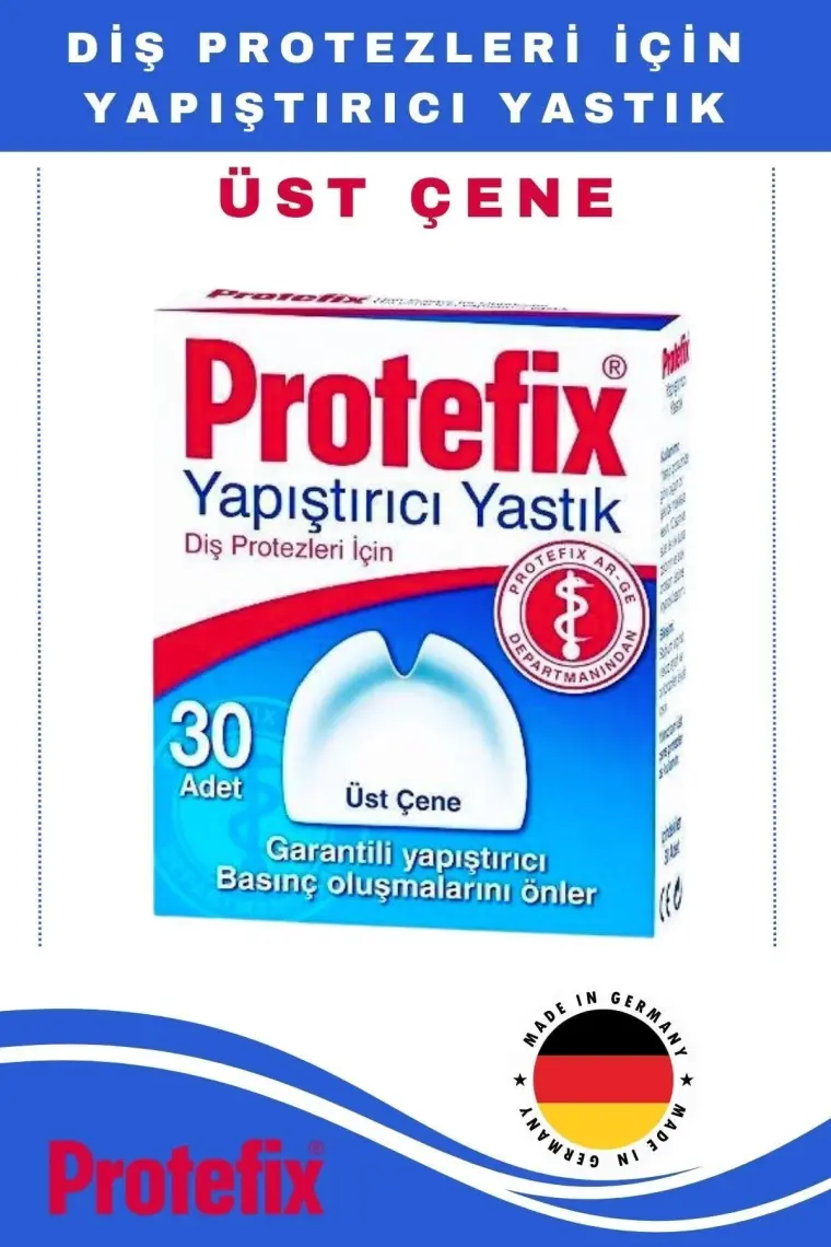 Protefix Üst Çene Yapıştırıcı Yastık 30'lu Paket