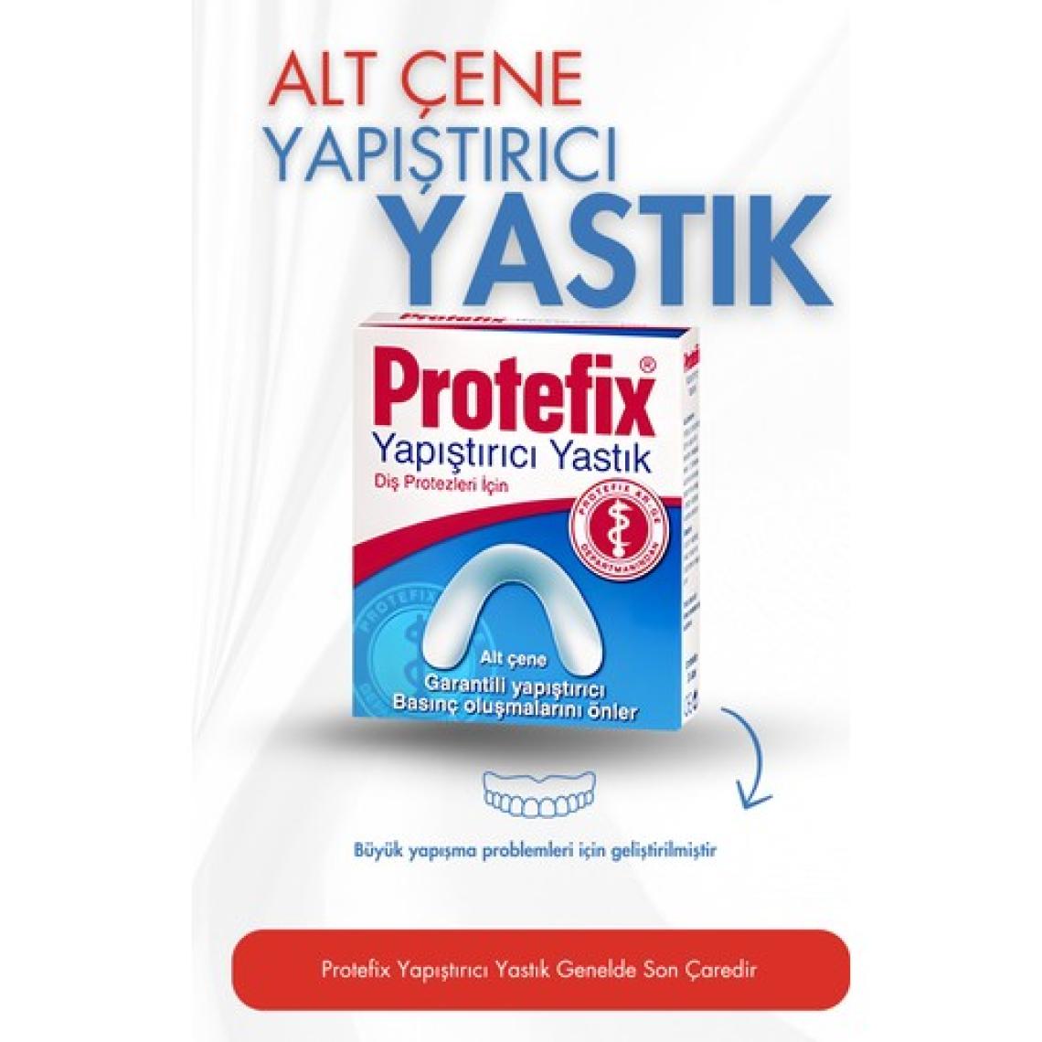 Protefix Diş Protezleri İçin Alt Çene Yapıştırıcı Yastık