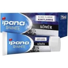 Ipana 3 Boyutlu Beyazlık Diş Macunu Kömür Özlü 75 ml