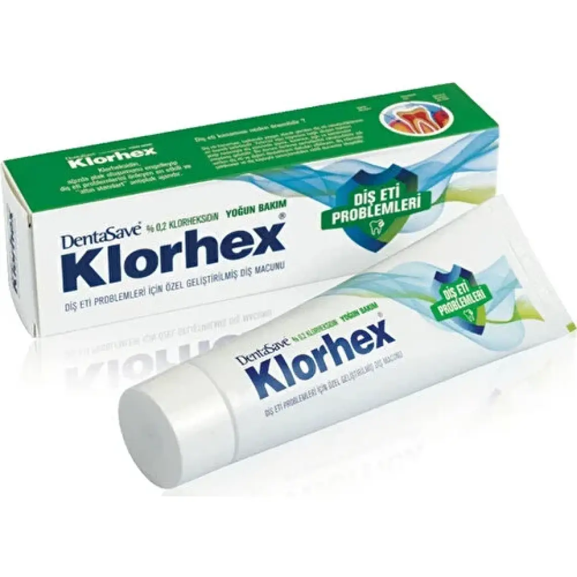 DentaSave Klorhex %0,2 Yoğun Bakım Diş Macunu 75 ml
