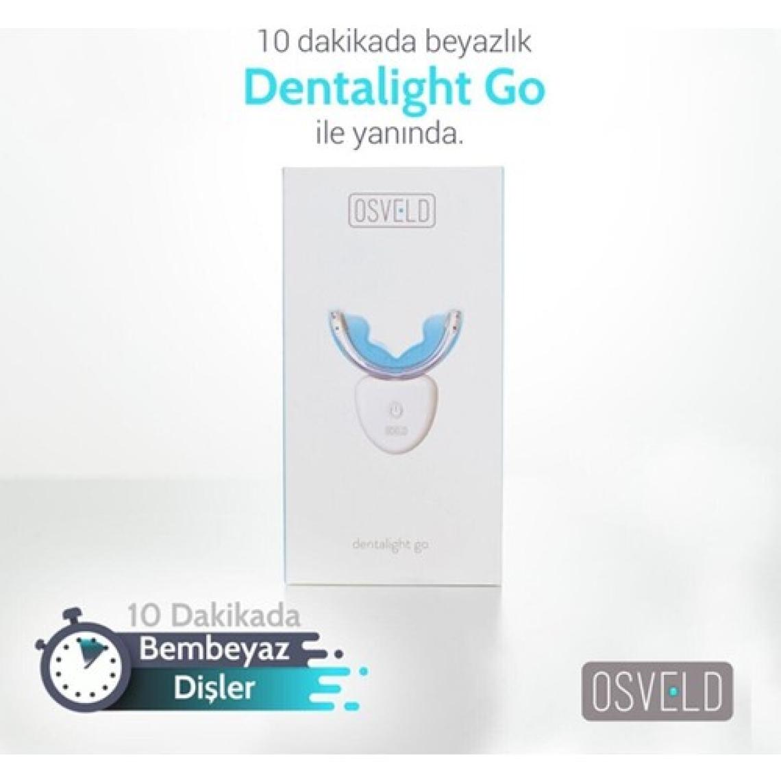 Osveld Dentalight Go Mavi Işık Teknolojisi ile Diş Beyazlatma Cihazı - Beyaz