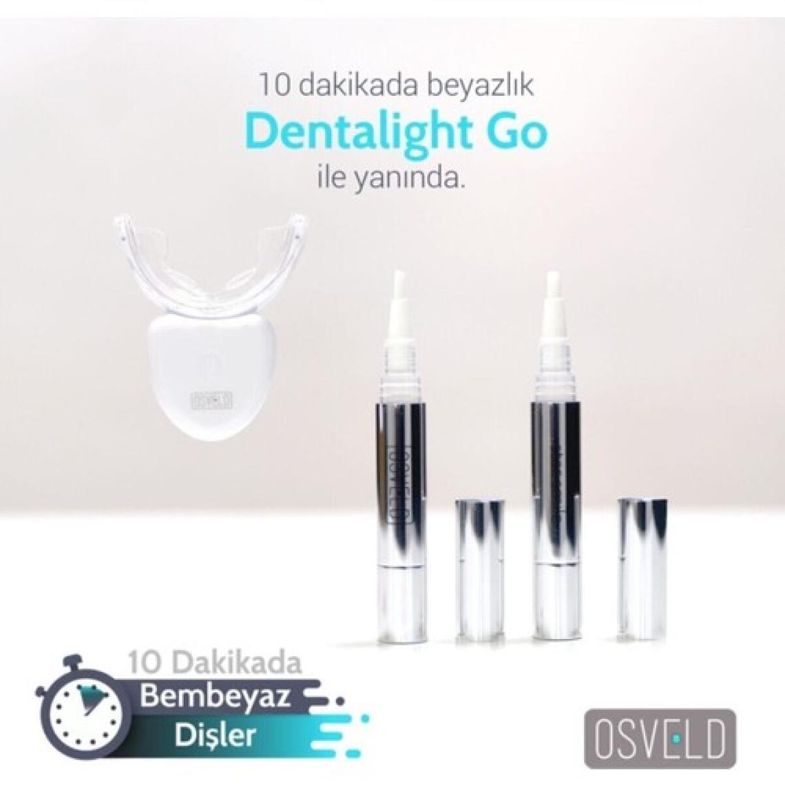 Osveld Dentalight Go Mavi Işık Teknolojisi ile Diş Beyazlatma Cihazı - Beyaz