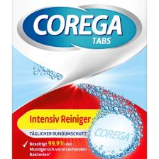 Corega Diş Protez Temizleme Tableti - SLS İçermeyen, Aromasız, Beyazlatıcı, 108 Adet