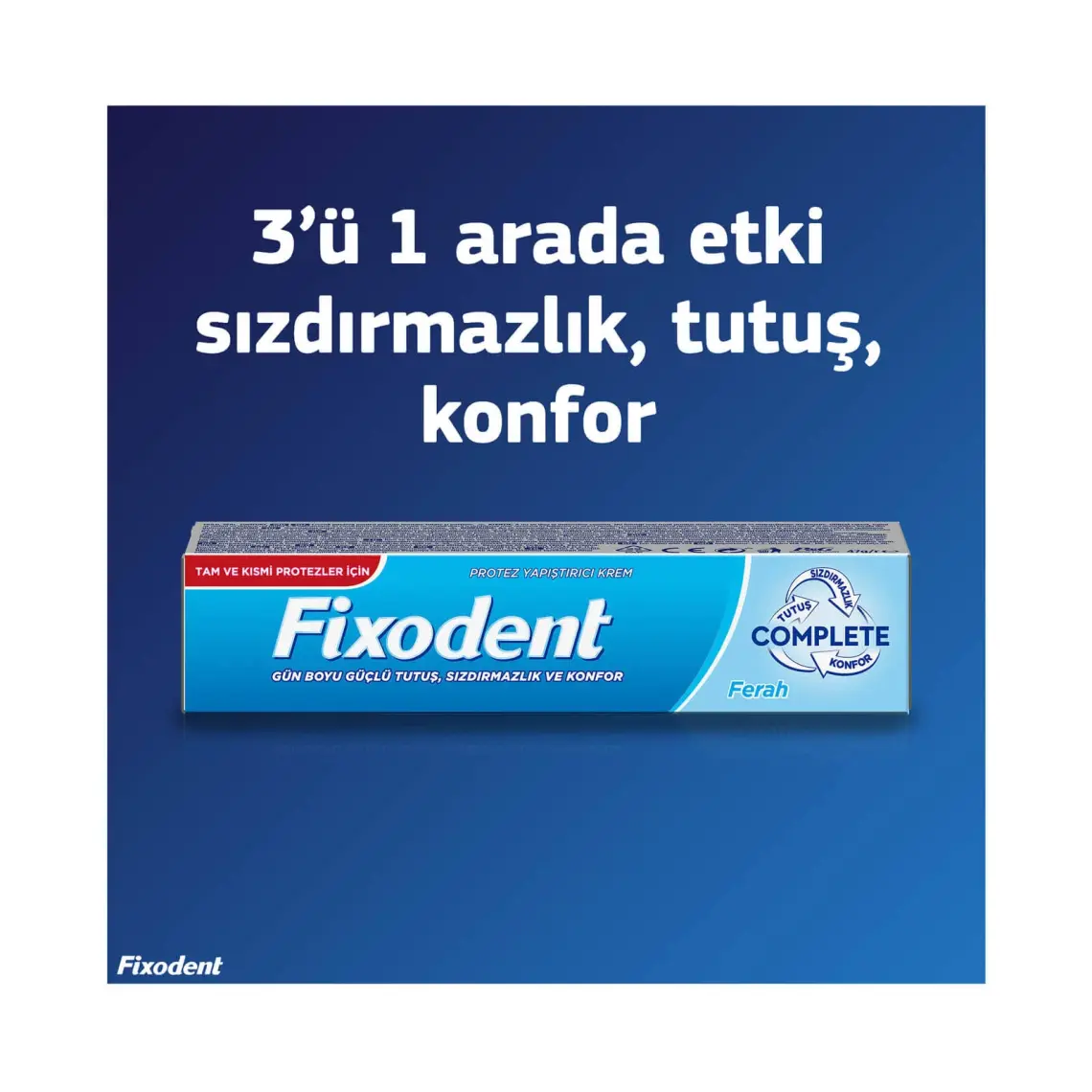 Fixodent Complete Diş Protez Yapıştırıcı 47 gr