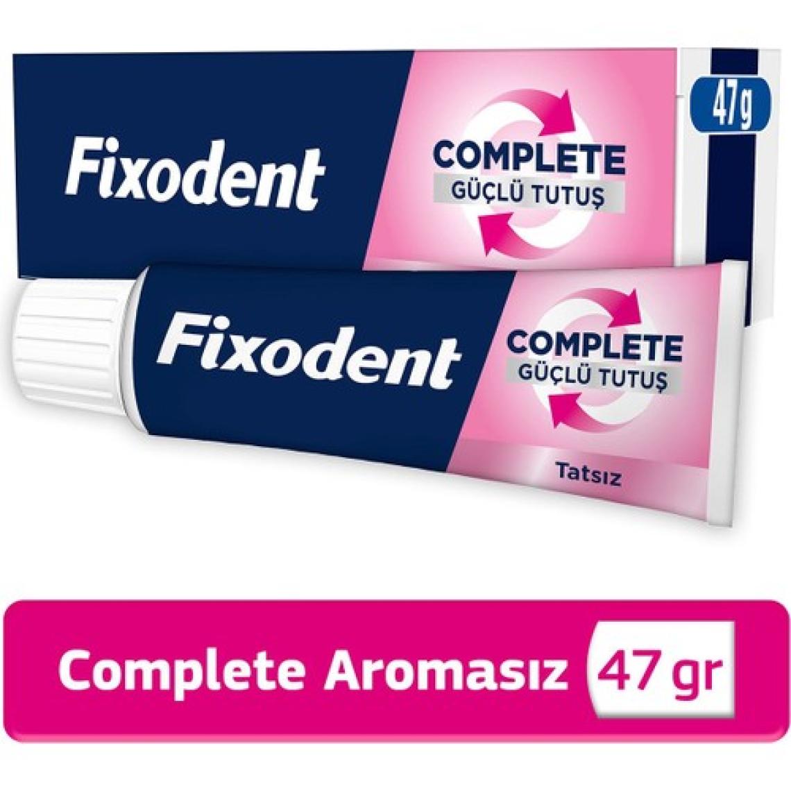 Fixodent Complete Tatsız Diş Protezi Yapıştırıcı Krem 47 gr