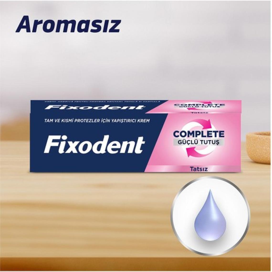 Fixodent Complete Tatsız Diş Protezi Yapıştırıcı Krem 47 gr