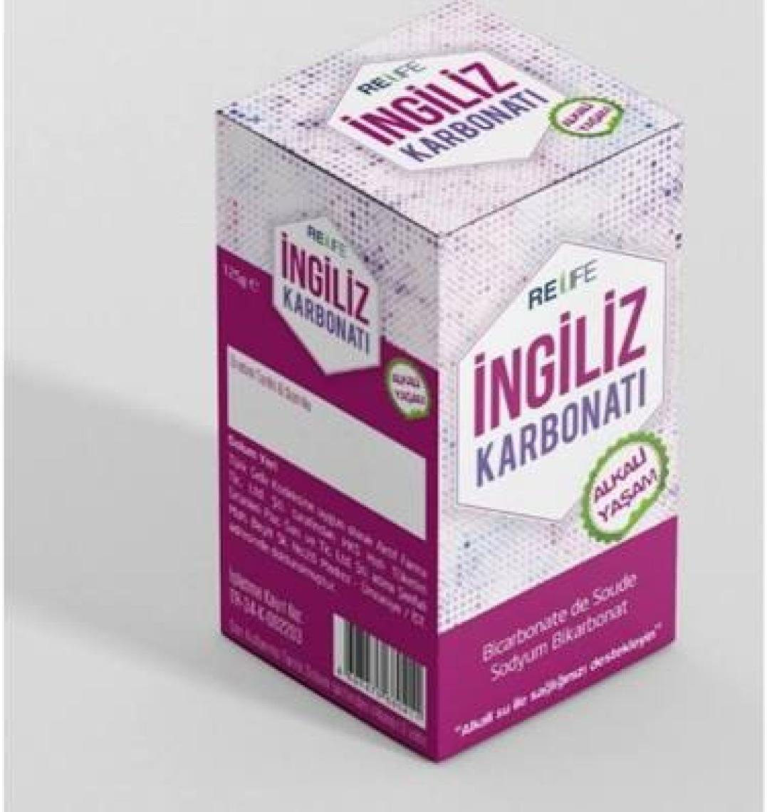 Relife ingiliz karbonatı 125 gr.