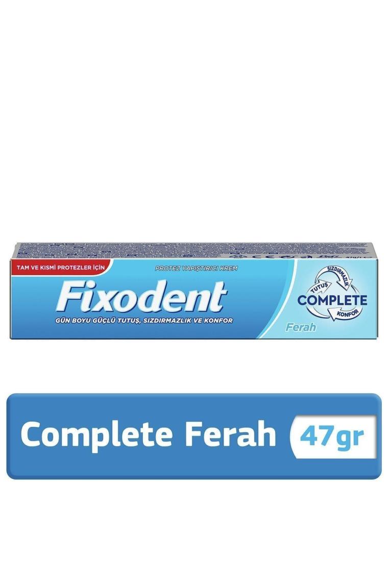 Diş Protez Yapıştırıcı Krem Complete Naneli 47 gr