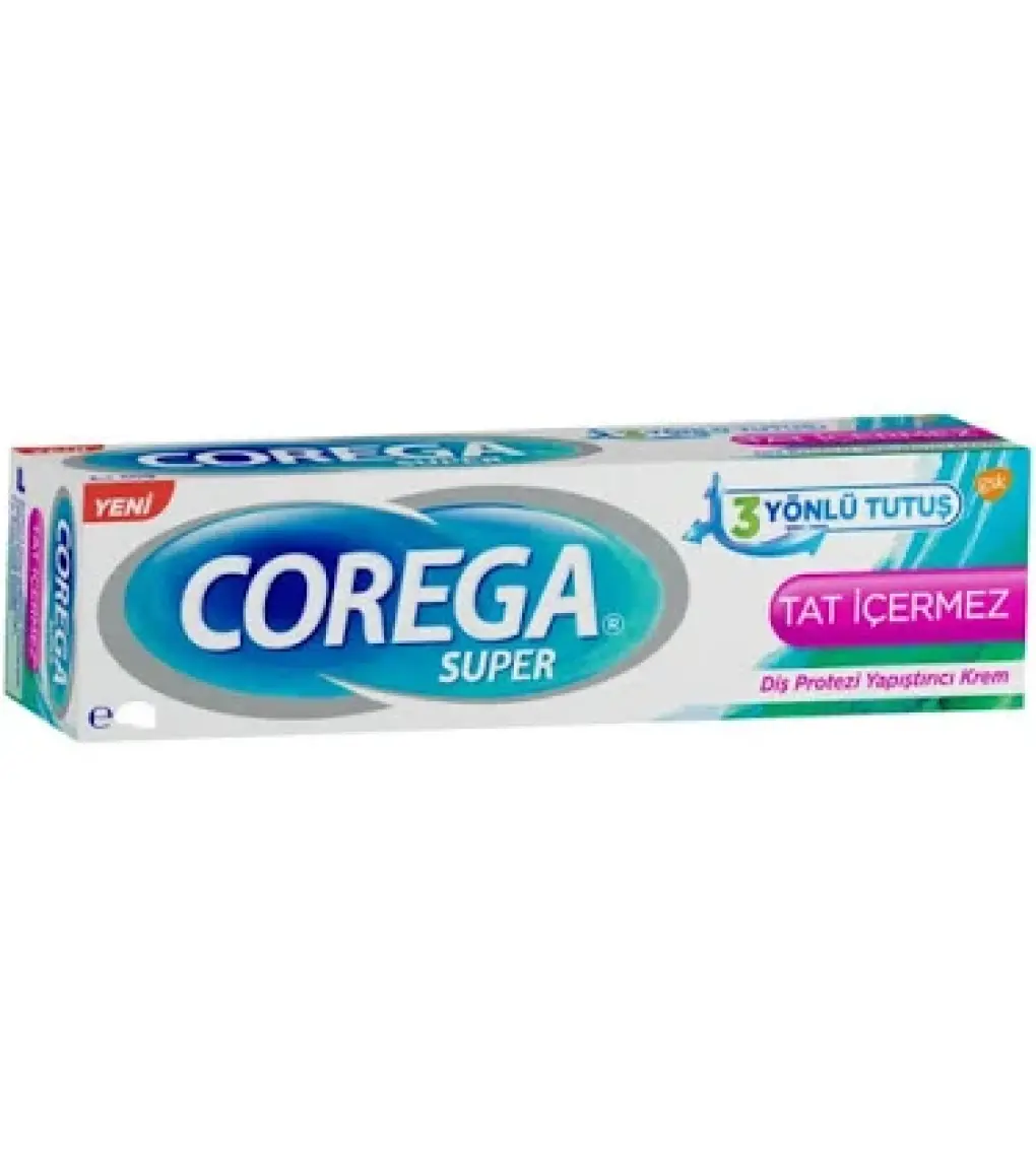 Corega Temizleyici Tablet 30 Adet + Tat İçermeyen Yapıştırıcı Krem 40 gr