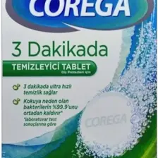 Corega Temizleyici Tablet 30 Adet + Tat İçermeyen Yapıştırıcı Krem 40 gr