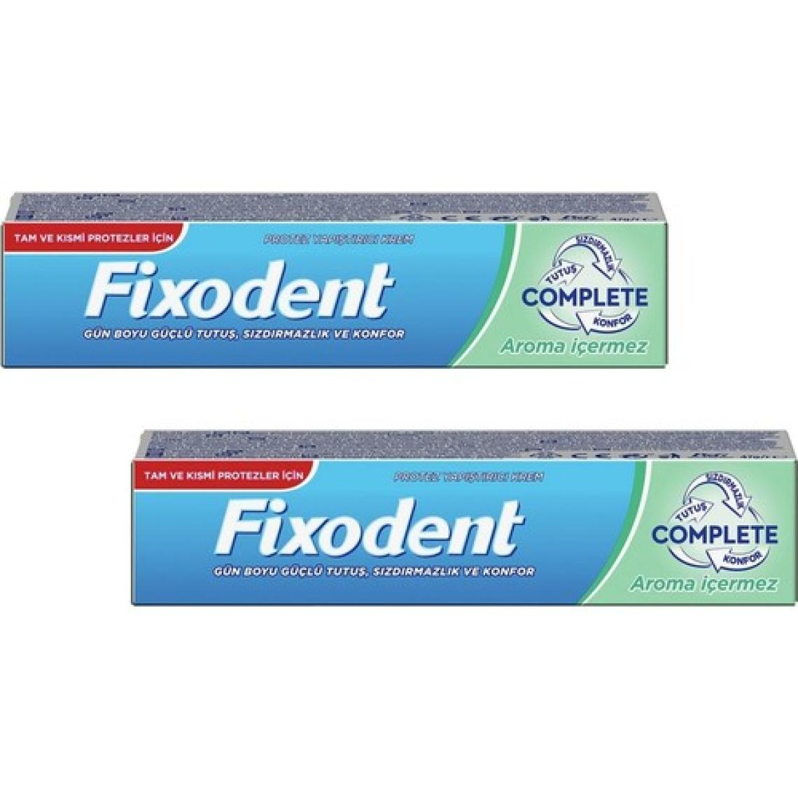 Fixodent Protez Yapıştırıcısı Tat Içermez Natural 47 gr 2'li.