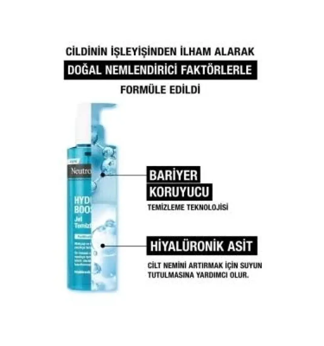 Neutrogena Hydro Boost Temizleme Jeli 200 ml  Yüz Temizleyici