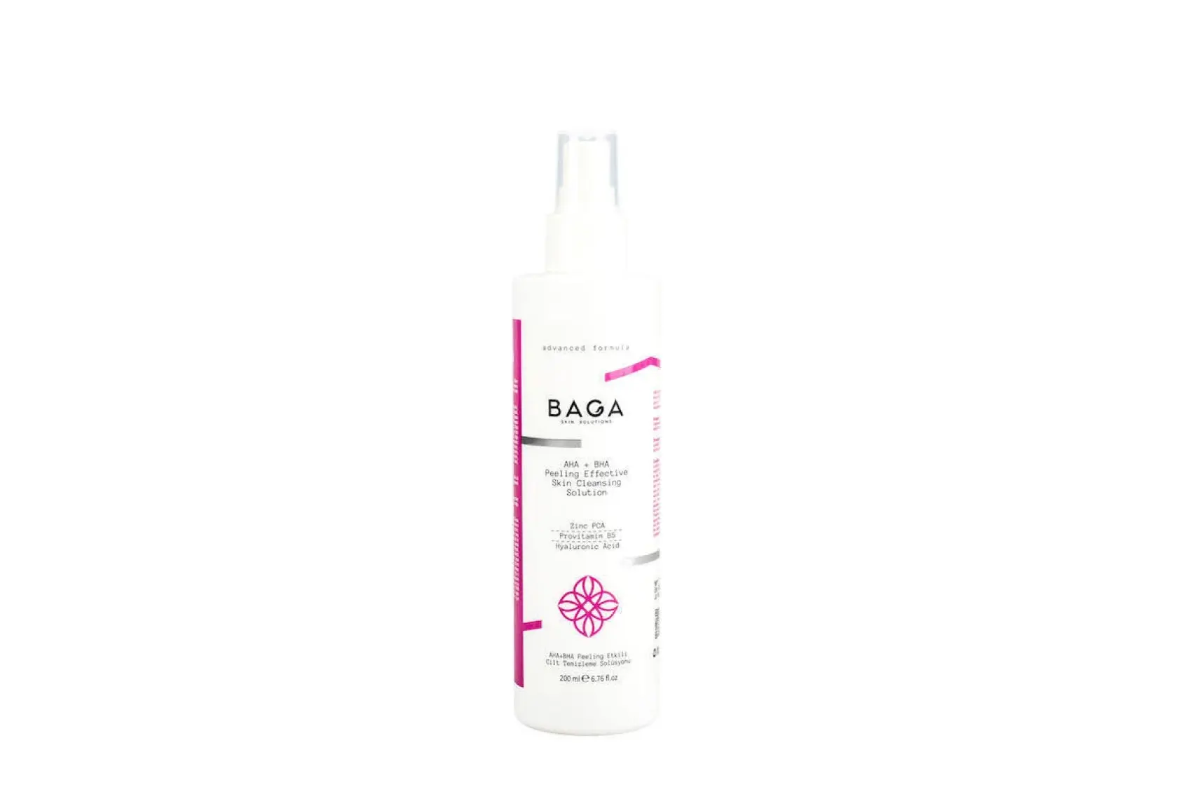 Baga Aha+Bha Peeling Etkili Canlandırıcı Cilt Temizleme Solüsyonu 200 ml