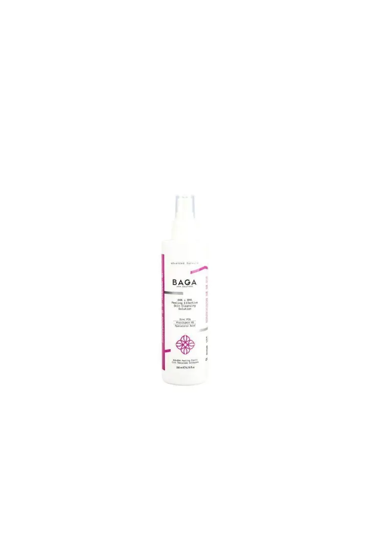 Baga Aha+Bha Peeling Etkili Canlandırıcı Cilt Temizleme Solüsyonu 200 ml