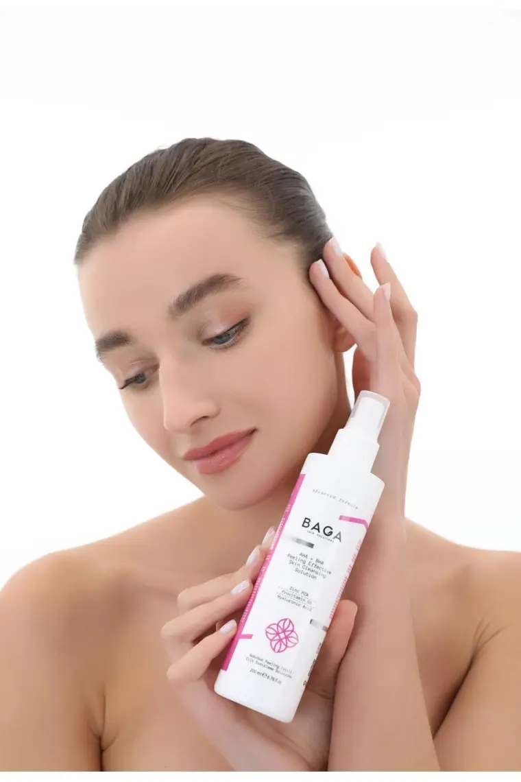 Baga Aha+Bha Peeling Etkili Canlandırıcı Cilt Temizleme Solüsyonu 200 ml