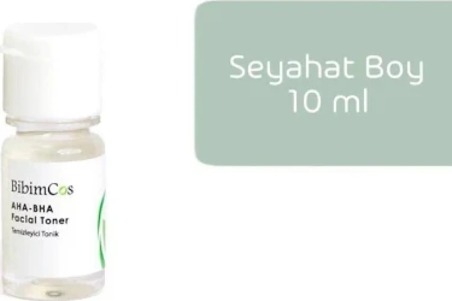 Bibimcos Aha-Bha Facial Toner 10 ml - Peeling Etkisi Sunan Arındırıcı Tonik
