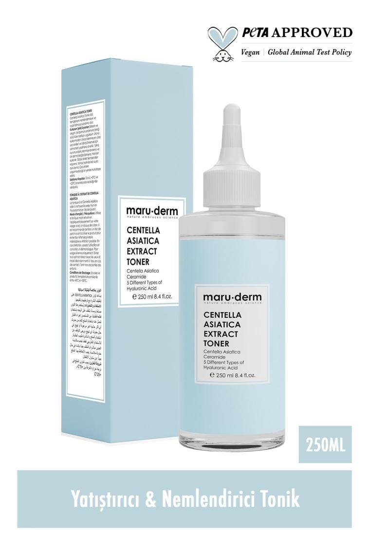 Maruderm Centella Asiatica Yatıştırıcı & Ceramide Nemlendirici Tonik 250 Ml