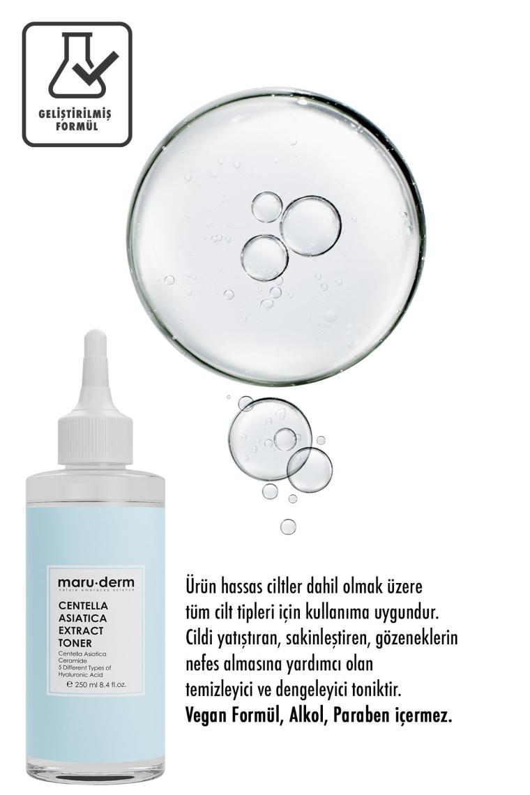 Maruderm Centella Asiatica Yatıştırıcı & Ceramide Nemlendirici Tonik 250 Ml