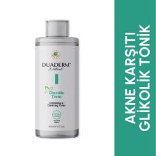 Duaderm Akne Karşıtı ve Ton Eşitleyici Glycolic Tonic (Glycolic Acid 5%, Aha + Bha) 200 ml