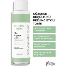 Sinoz Gözenek Sıkılaştırıcı Arındırıcı Canlandırıcı Peeling Etkili Cilt Toniği %5 Glikolik Asit 200 ml