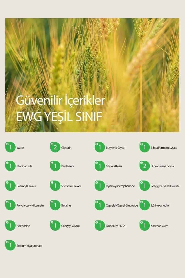 Kuru Ciltler Için Yoğun Nemlendirme Sağlayan Besleyici Ve Onarıcı Tonik Vitamine B5 + Bifida Toner