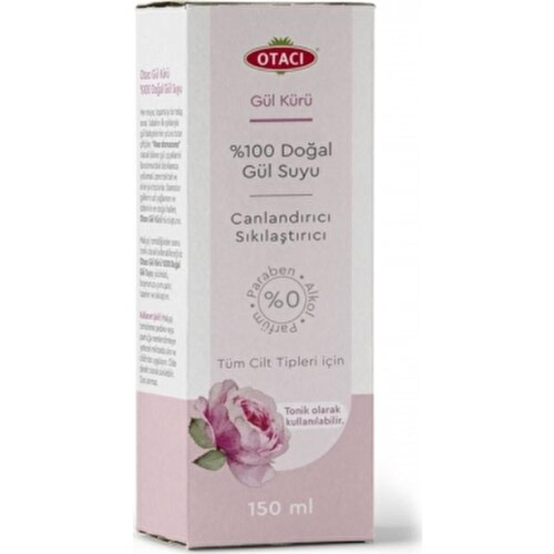 Otacı Gül Kürü %100 Doğal Gül Suyu Tonik 150ml