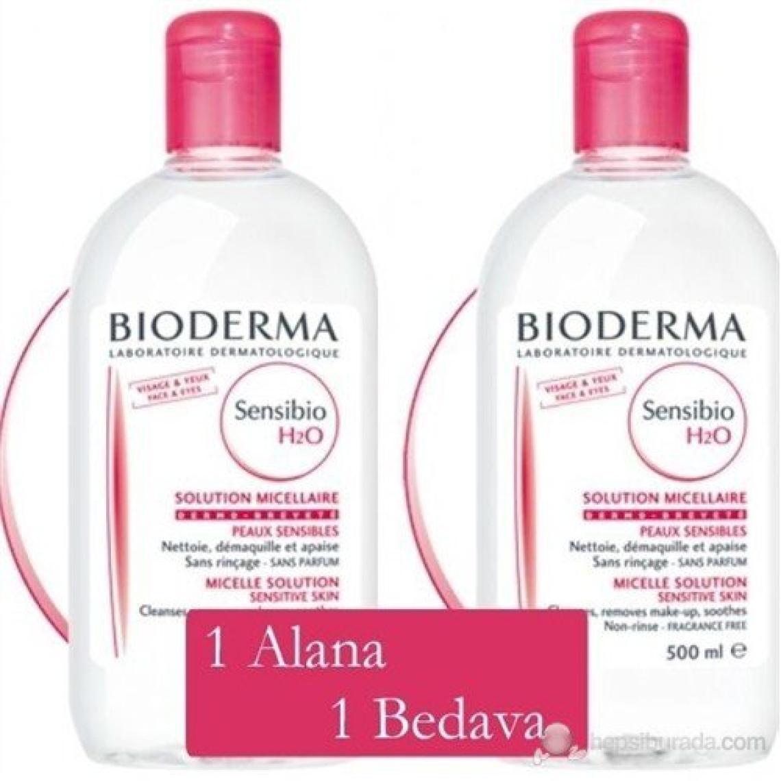 Bioderma Sensibio H2O 500 ml 2 li Paket