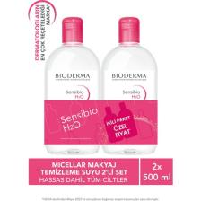 Bioderma Sensibio H2O 500 ml 2 li Paket