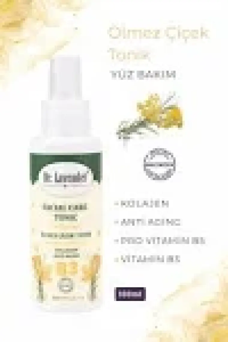 Dr. Lavender Bahçemizden Ölmez Çiçek Suyu Kolajen B5 Ve B3 Vitaminli Yüz Bakım & Tonik 100 Ml