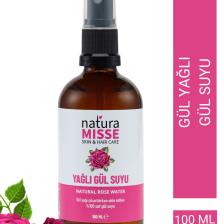 Naturamisse Tam Yağlı Gül Suyu 100 ml Doğal Tonik & Antiaging-Canlandırıcı Etkili Tonik