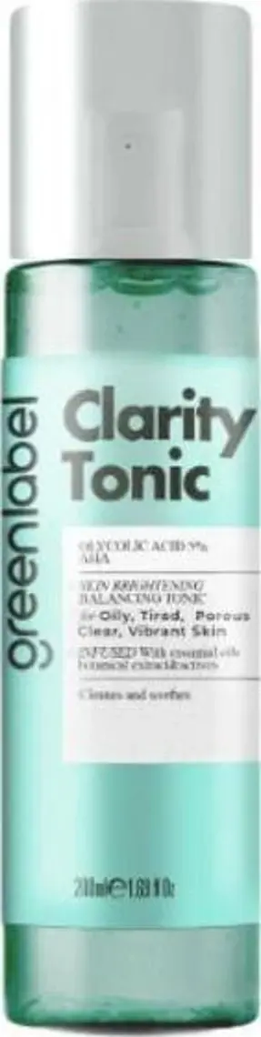 Green Label %5 Glikolik Asit - AHA İçeren Peeling Etkili Clarity Tonic 200 ml