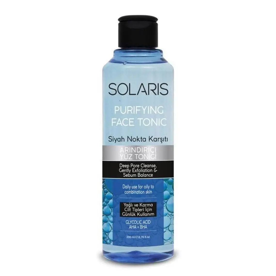 Solaris Yüz Temizleme Toniği Arındırıcı 200 ml