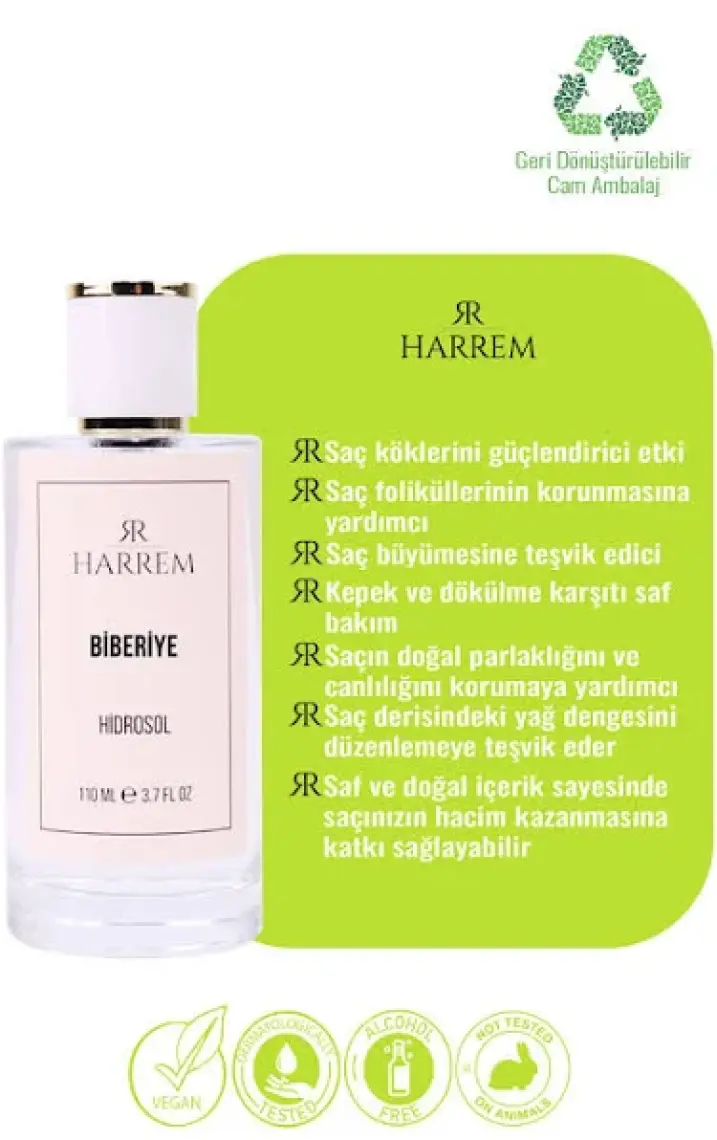 Harrem Biberiye Suyu Sebum/Yağ Dengeleyici Tonik 110 ml